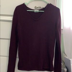 Plum sweater